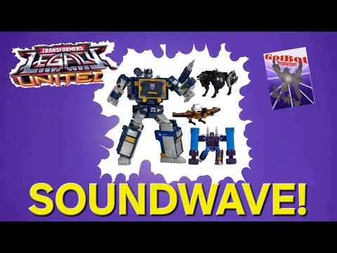 Transformers Legacy United Soundwave - GotBot True Review NUMBER 1223