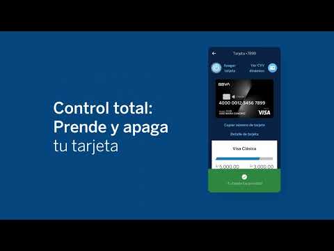 ¿Qué es todo lo que puedo hacer con mi Tarjeta BBVA?