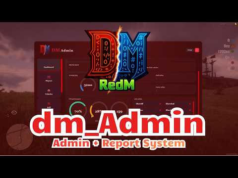 Redm Script Admin Menu Script Vorp Script Rdr Dmscript