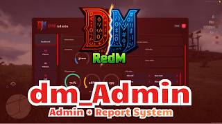 RedM Script | Admin Menu Script | Vorp Script RDR ! DMscript
