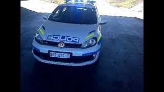 preview picture of video 'SAPS Golf 6 Gti Newcastle Highway Patrol...'