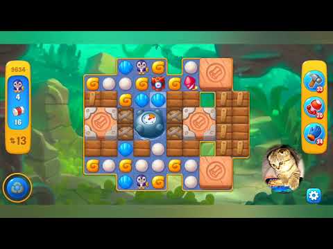 Fishdom 2022, no Boosters,  9634  level  -  прохождение без бустеров,  9634  уровень.