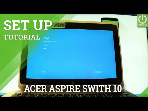 How to Set Up ACER Aspire Switch 10 - Windows First Activation