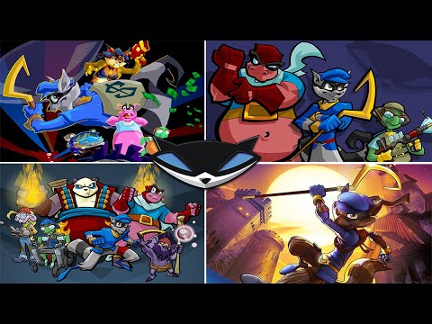 The Sly Cooper Saga - 4 Full Games 100% Longplay Walkthrough