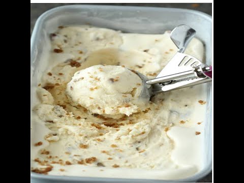 How to make Butterscotch ice cream /Cook with Dilpreet