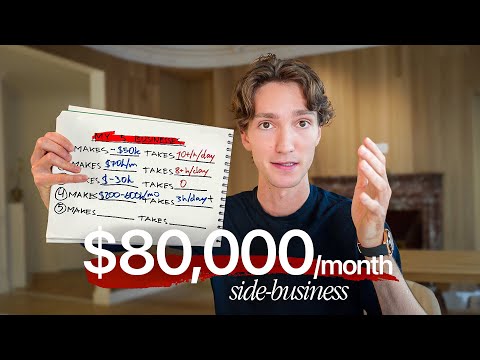 My Simple $80,000/Month Side-Business