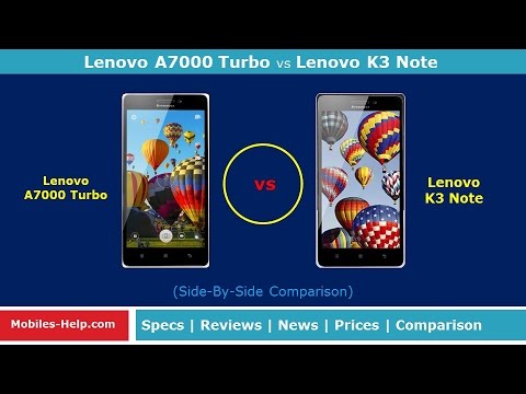 Lenovo A7000 Turbo vs Lenovo K3 Note - Quick Review
