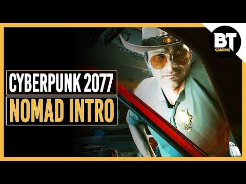 Cyberpunk 2077 | Nomad Path Intro | 4K UHD