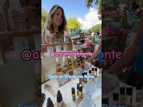 POTENCIADORES MÁGICOS con cristales,esencias, plantas⭐️Feria artesanal de Villa de las Rosas,Córdoba
