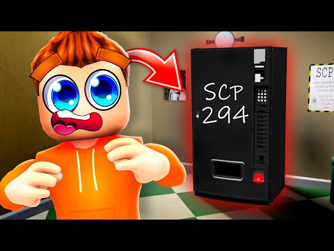 I found the SCP-294 Vending Machine!!😱 (HELP)