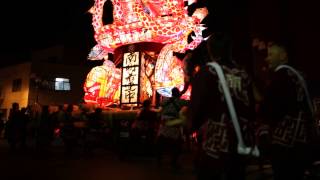 preview picture of video '「南町」夜高コンクール2014 砺波夜高祭Tonami Yotaka festival in Toyama'