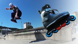 Aggressive Skating on Rockin' Frames