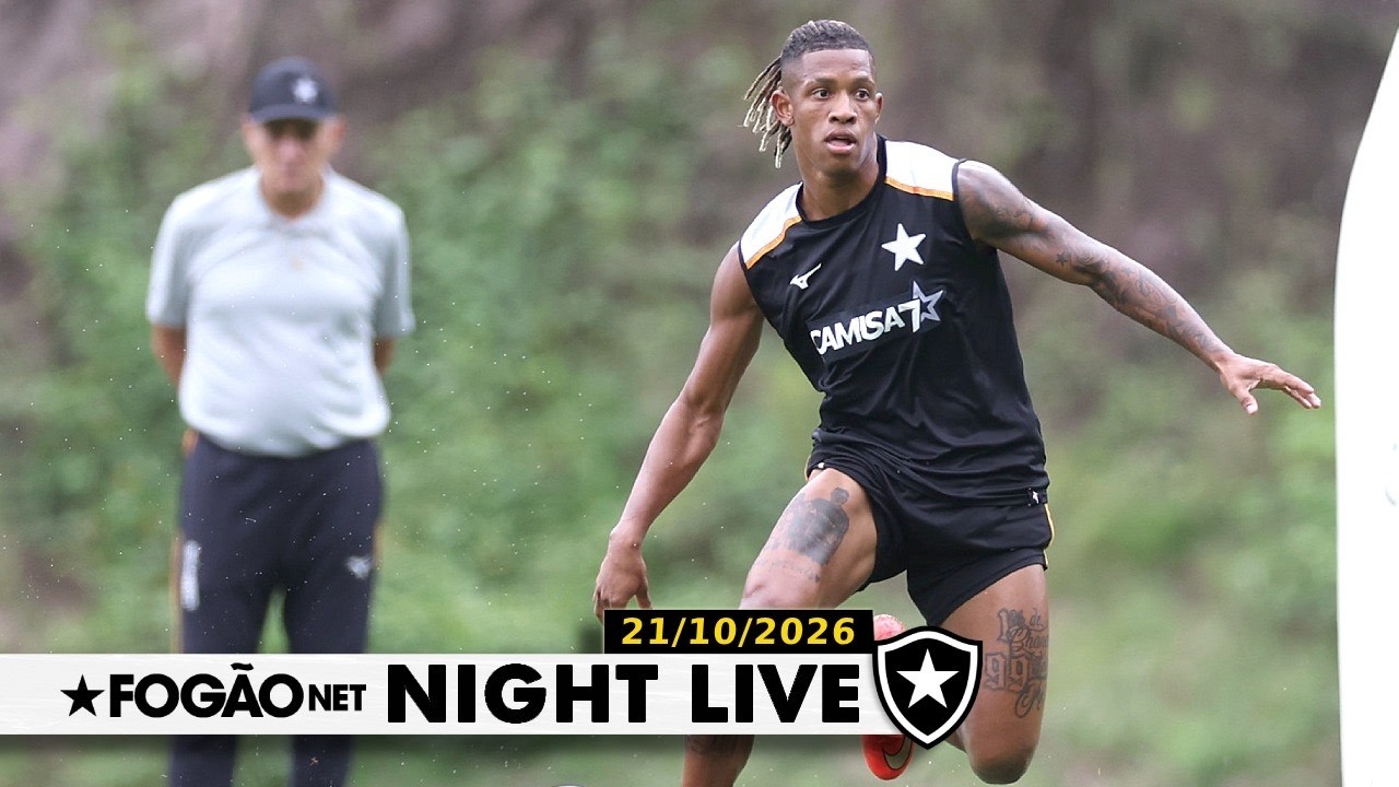 NIGHT LIVE | Botafogo planeja subir nível técnico e ter novos aportes sem depender de vendas
