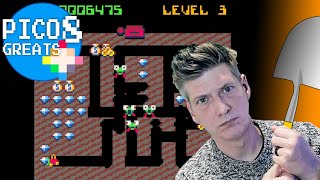 Pico 8 Greats: Digger Scratches that Retro Gaming Itch!