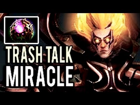 Miracle- Dota 2 [Invoker] Trash Talk 9k vs 6k MMR ► Delete This Game
