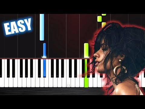 Camila Cabello - Havana - EASY Piano Tutorial by PlutaX