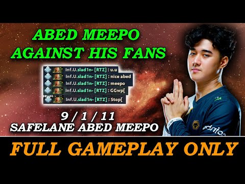 Abed Best Meepo in Dota 2 History !!! - Full Gameplay Meepo #77