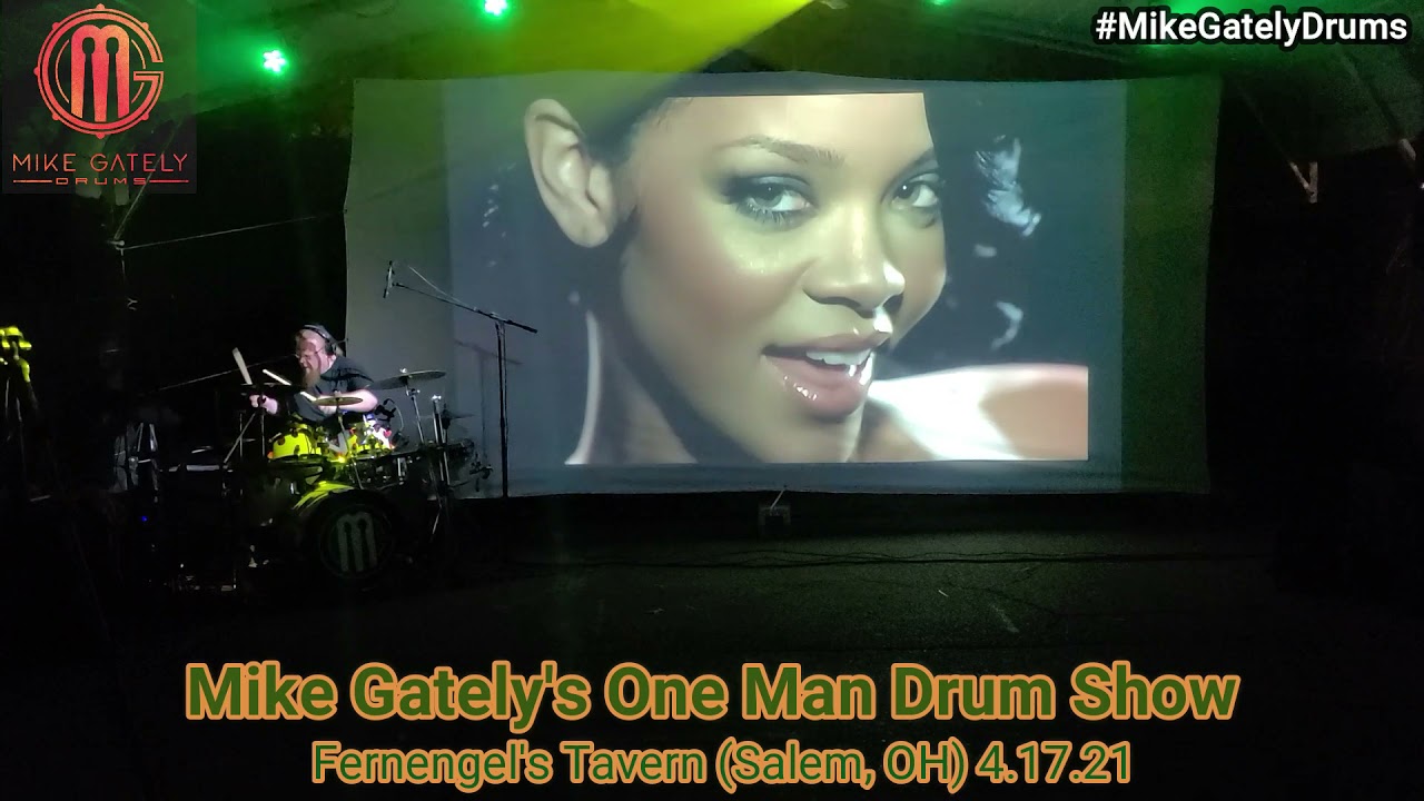 Promotional video thumbnail 1 for Mike Gately's One Man Drum Show!