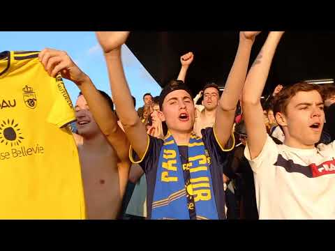 STUP - supporteurs de la tribune ultra paloise - Pau FC contre Niort, 7 mai 2022