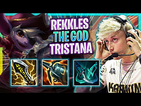 REKKLES IS A GOD WITH TRISTANA! | FNC Rekkles Plays Tristana ADC vs Caitlyn! | Preseason 2023