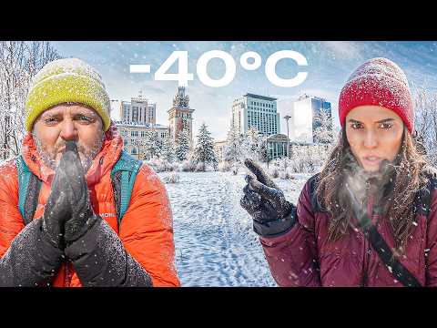 Am ajuns în cea mai friguroasă capitală din lume! Nu eram pregătiți pentru șocul ăsta