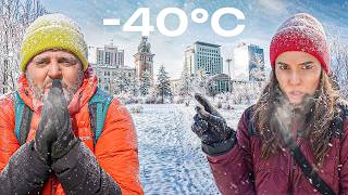 Am ajuns în cea mai friguroasă capitală din lume! Nu eram pregătiți pentru șocul ăsta