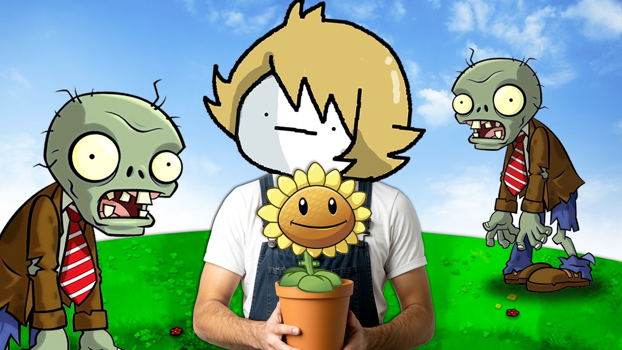 plantei MIL PLANTAS pra HUMILHAR os zumbis