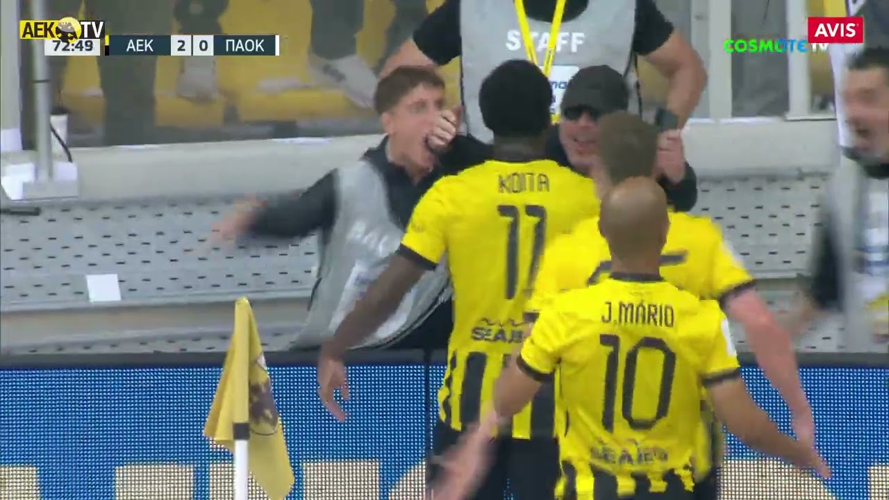 AEK Athens vs PAOK Highlights