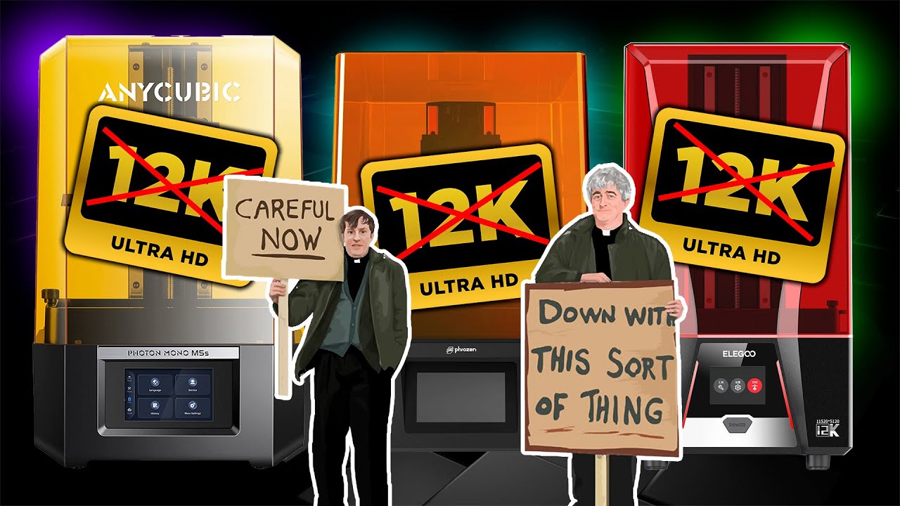 For ABSOLUTE BEGINNERS Only - 12K 3D Printers Are Irrelevant - WTF is AVC?