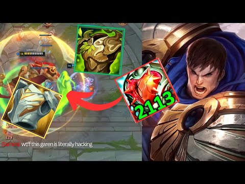 TOP GAREN FULL TANK IS LITERALLY (ABUSE) 1V9 IS NOT ENOUCH......