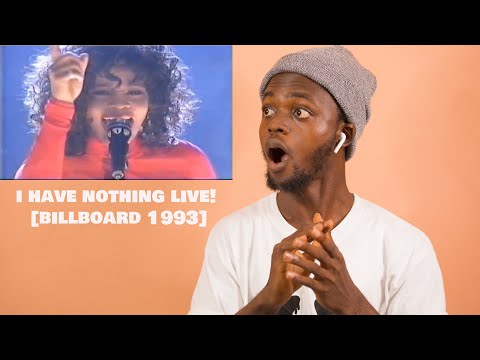 FIRST TIME HEARING Whitney Houston - I have nothing live! [billboard 1993] REACTION!!😱