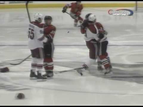 Jonathan Toews vs Martin Hanzal Nov 18, 2008 - Chicago feed