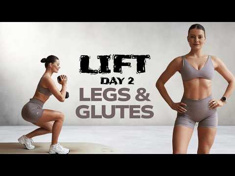 40 MIN LEGS & GLUTES STRENGTH WORKOUT TO BUILD MUSCLE- No Repeats Supersets