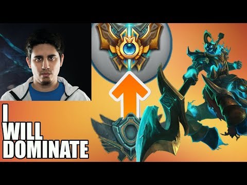 UNRANKED to CHALLENGER | IWillDominate | HECARIM vs SHYVANA | HECARIM Jungle | Patch 8.13