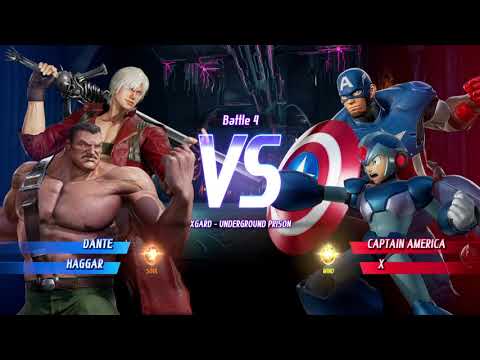 (Requested) MARVEL VS. CAPCOM: INFINITE Dante & Mike Haggar Playthrough