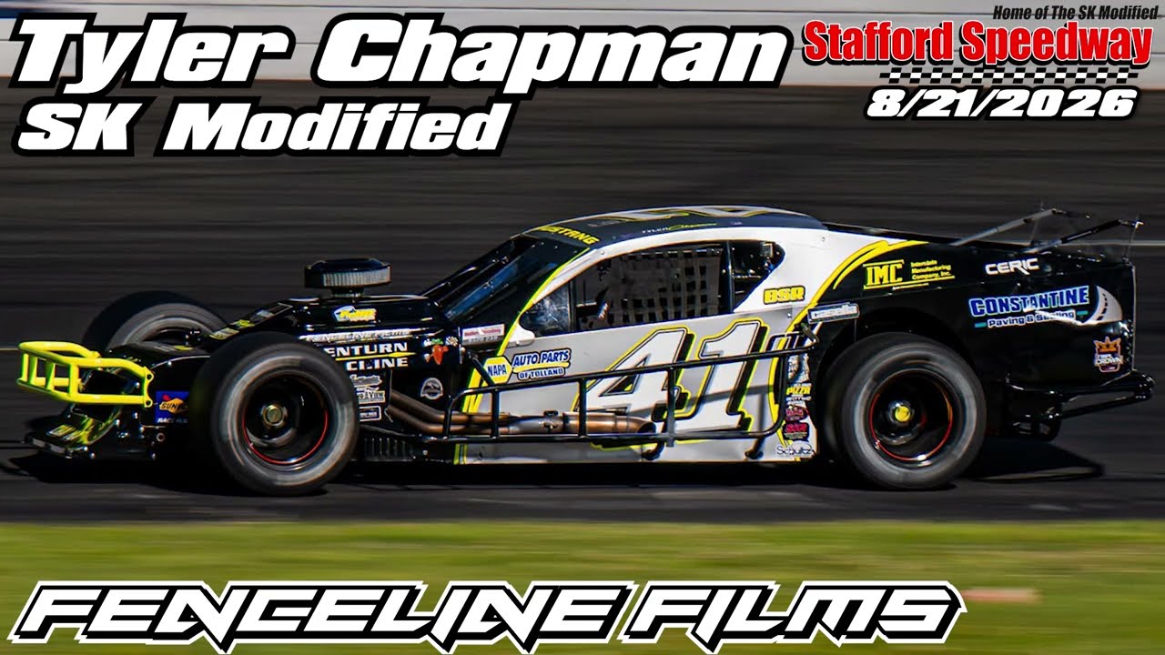 Tyler Chapman SK Modified at Stafford Speedway