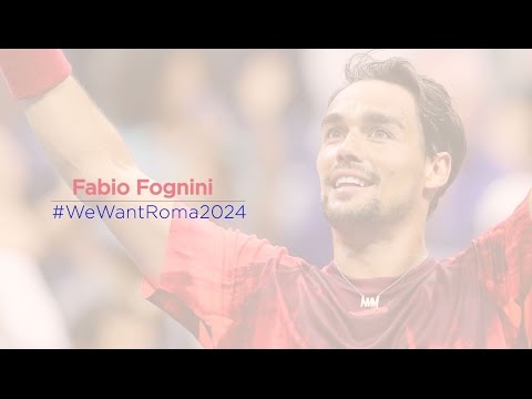 Fabio Fognini wants Roma 2024
