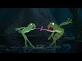The Princess and the Frog | Tiana and Naveen Get Tongue Tied | Disney Princess
