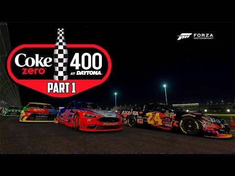Coke Zero 400 Part 1! Forza Motorsport 6 | NASCAR Expansion