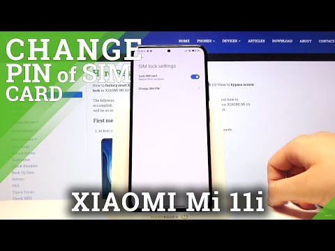 How to Remove PIN from SIM Card in XIAOMI Mi 11i – Disable SIM PIN