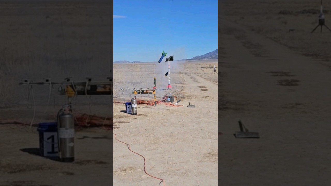 Model Rocket becomes a tiki torch!