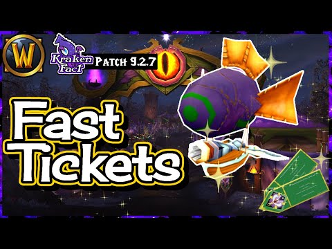 Easy 100 Darkmoon Faire Tickets 💜 Kraken Fact