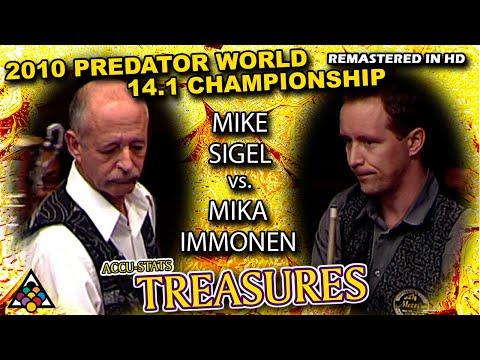 Mike Sigel vs Mika Immonen - 2010 Predator World 14.1 Championship