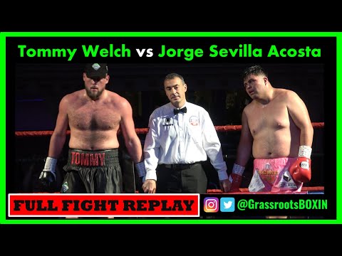Tommy Welch vs Jorge Sevilla Acosta - FULL FIGHT HEAVYWEIGHT - Steve Bendall Promotions [22/10/2022]