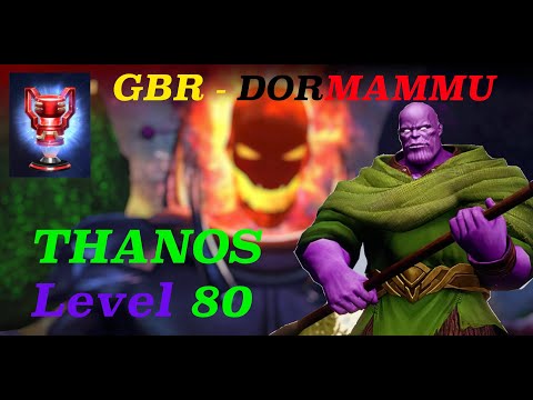 Buffed Thanos vs GBR Dormammu | Level 80 Mighty Energy | Marvel Future Fight | MFF | Surprise Damage