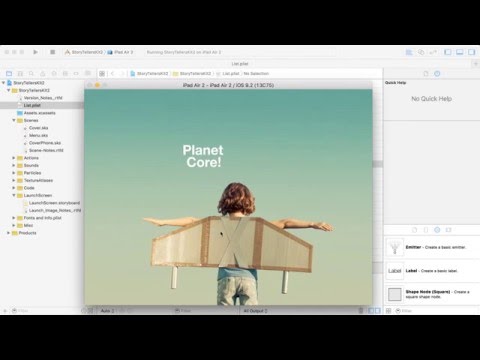 Build a Book App with Xcode Tutorial 3 - Menu Page