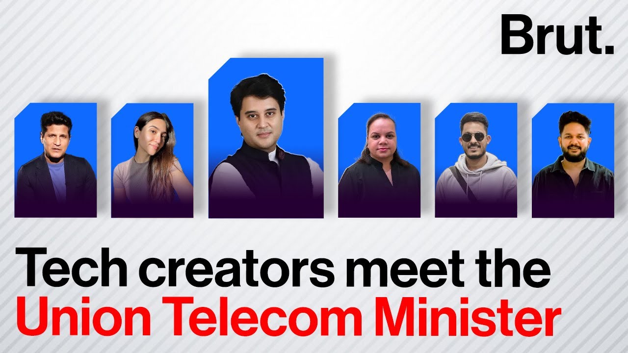 LIVE: Tech creators meet the Union Telecom Minister