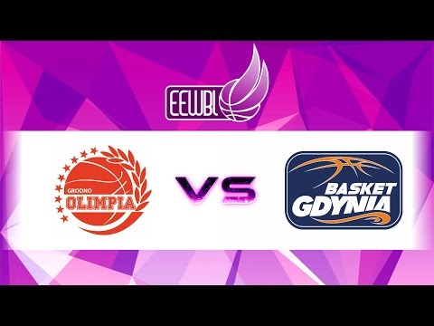 Olimpia Grodno vs Basket Gdynia - EEWBL 09.01.16. Gdynia