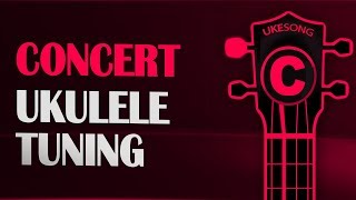Concert ukulele tuning - Online Ukulele Tuner