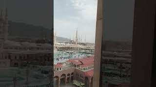 Download lagu pemandangan masjid nabawi madinah al munawwarah dari atas hotel manajilah #juankztech #channel mp3